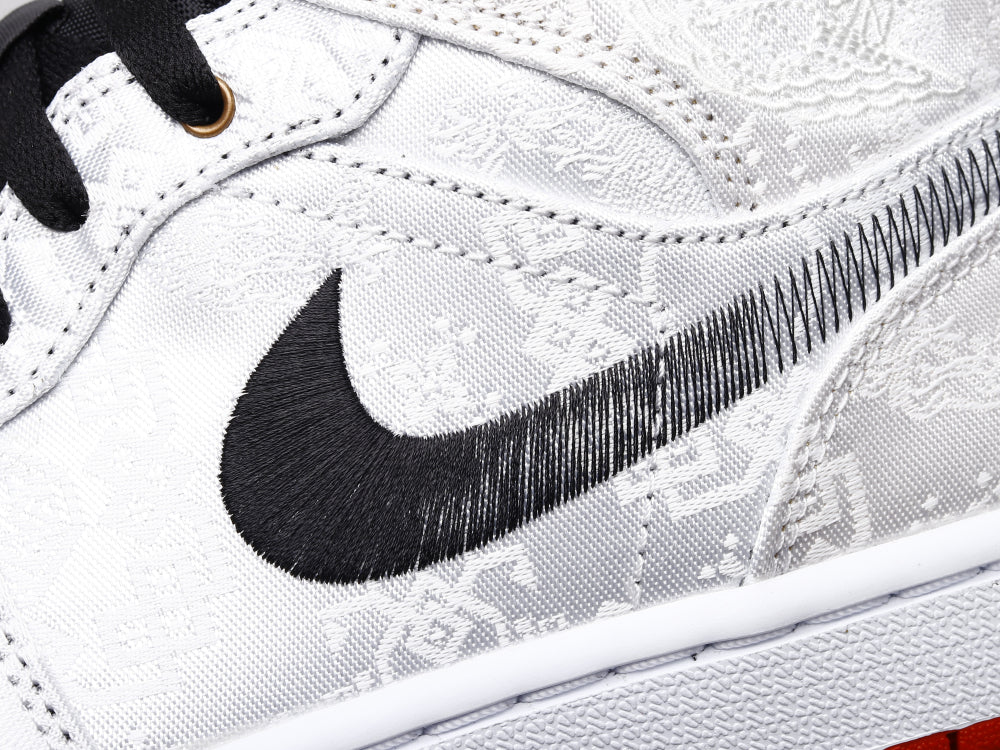 GLM - AJ1 Edison Chen White Silk