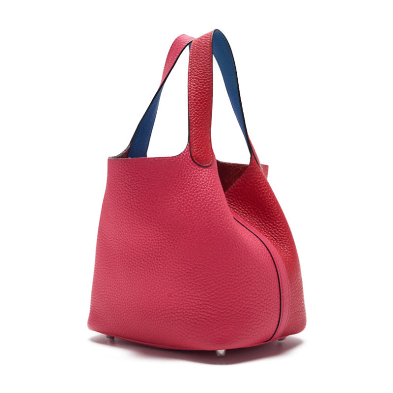 HERMES ERMES Picotin Lock PM Violet Handbag al Clemence Brunel  Rouge (Silver G) Handbag  Handbag Lady Handbags ÃƒÂ£Ã¢â€šÂ¬Ã‚Â DeliveryÃƒÂ£Ã¢â€šÂ¬Ã¢â‚¬Ëœ Vintage s Online