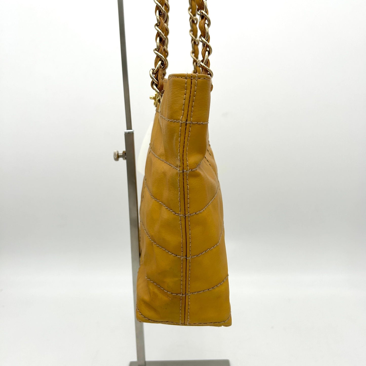 CHANEL Patent Chocolate Bar Tote ch9565ss