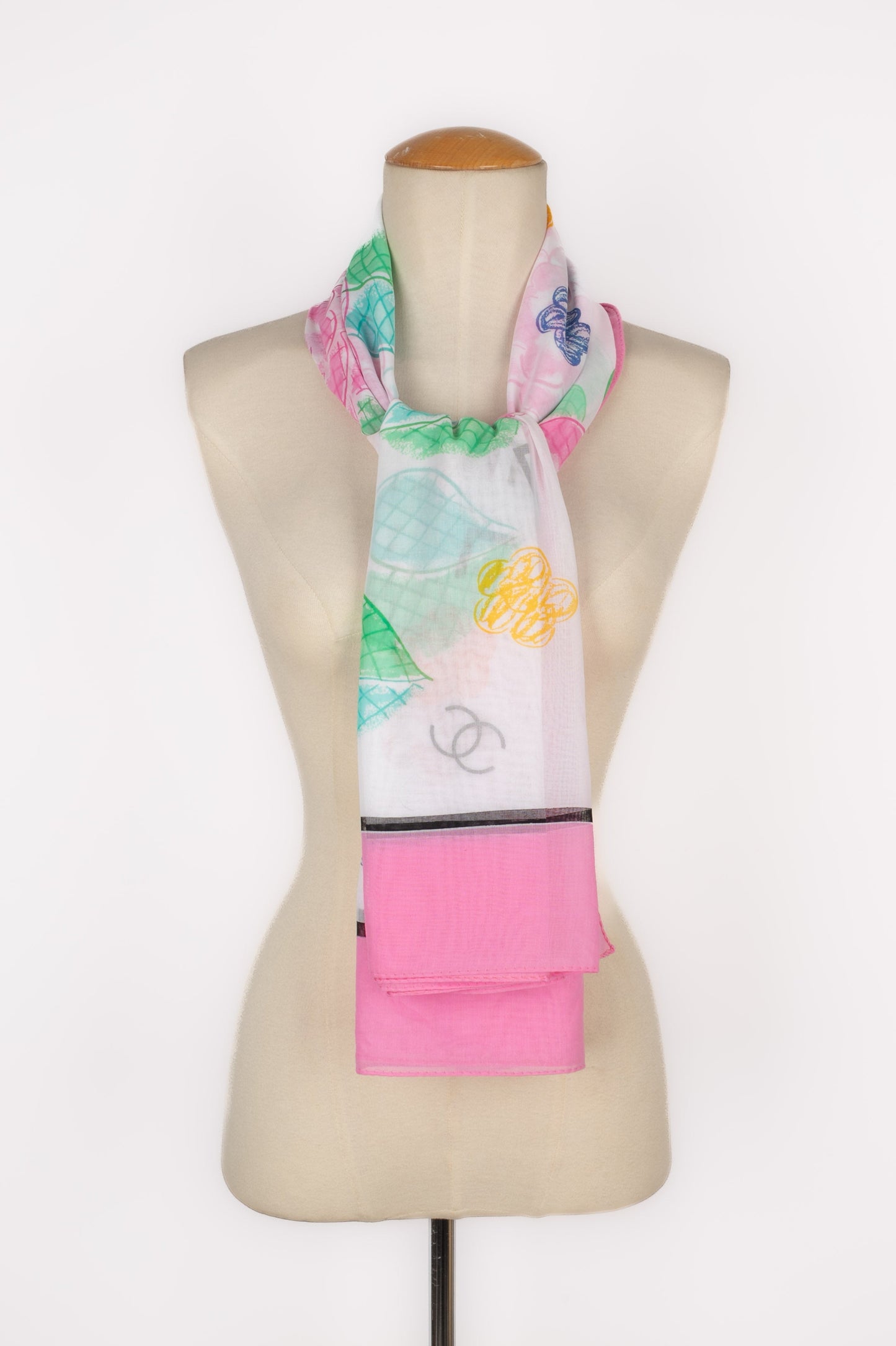 ParÃ©o / Foulard en coton Chanel