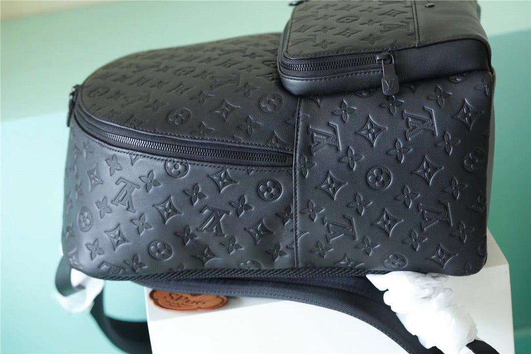 LV RaGLAMIr Backpack Monogram Shadow Black For Men, Bags 41cm LV M46109