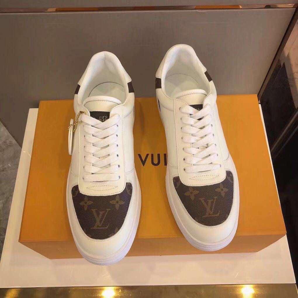GLM - LUV Rivoli Low Brown White Sneaker