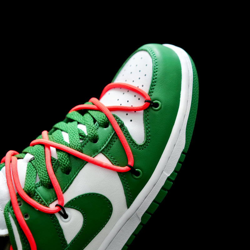 GLM - OW x Dunk Low White Green