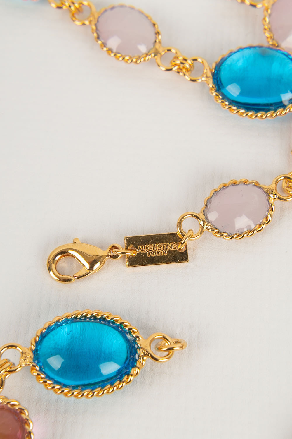 Collier en pÃƒÆ’Ã‚Â¢te de verre Augustine