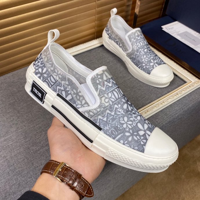 GLM - DIR B23 Slip Blue And White LOW-TOP SNEAKER