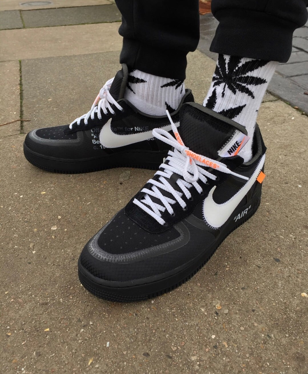 GLM - AF1 Black & White