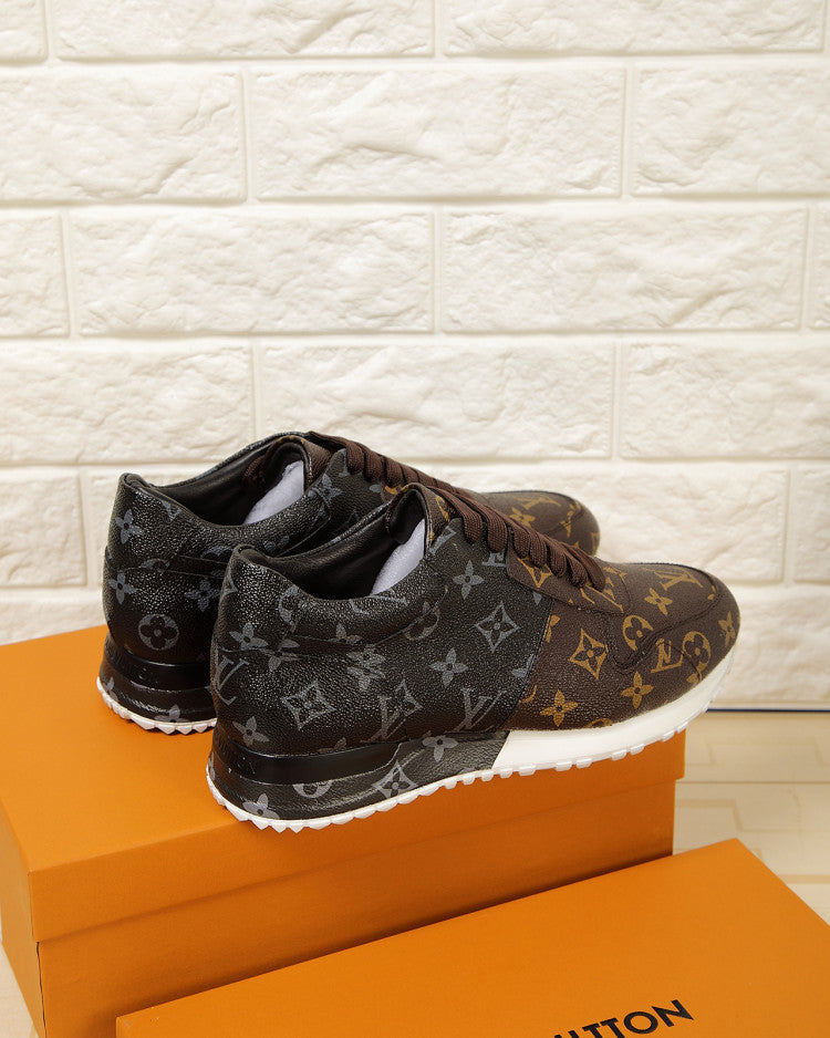 GLM - LUV GLMnogram Denim Brown Sneaker
