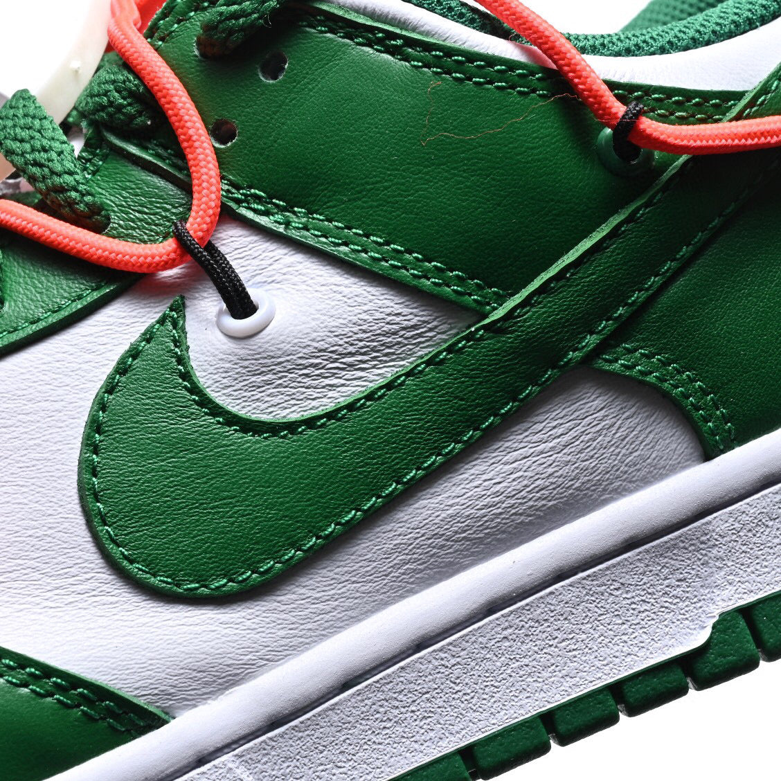 GLM - OW x Dunk white and green