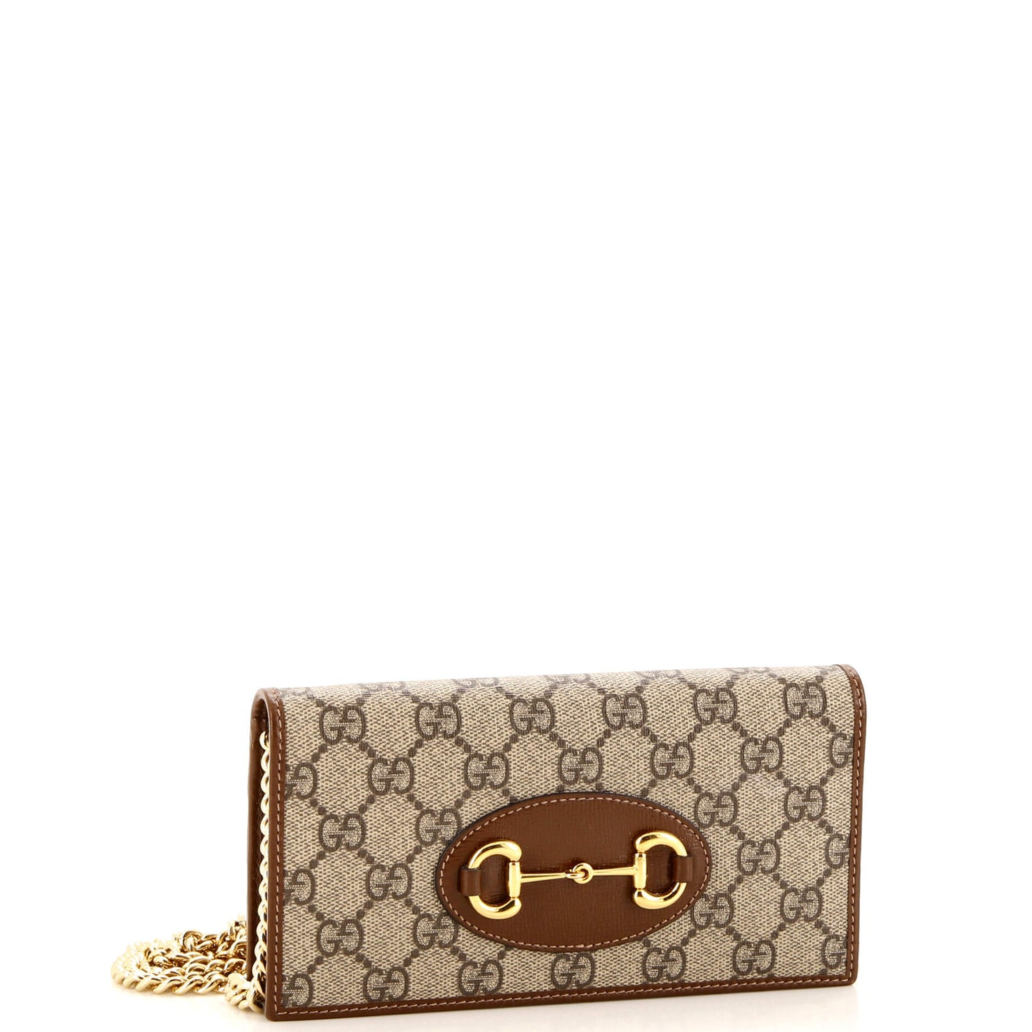 Horsebit 1955 Chain Wallet GG Coated Canvas