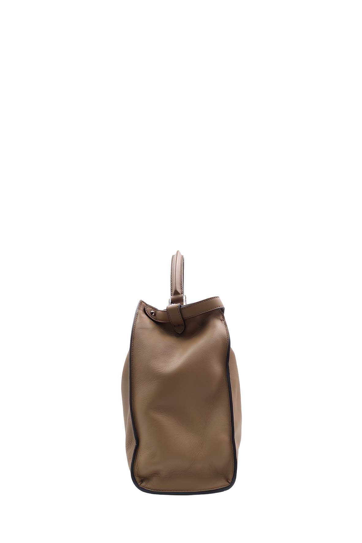 Large Peekaboo X Lite with Shearling Inner Tan