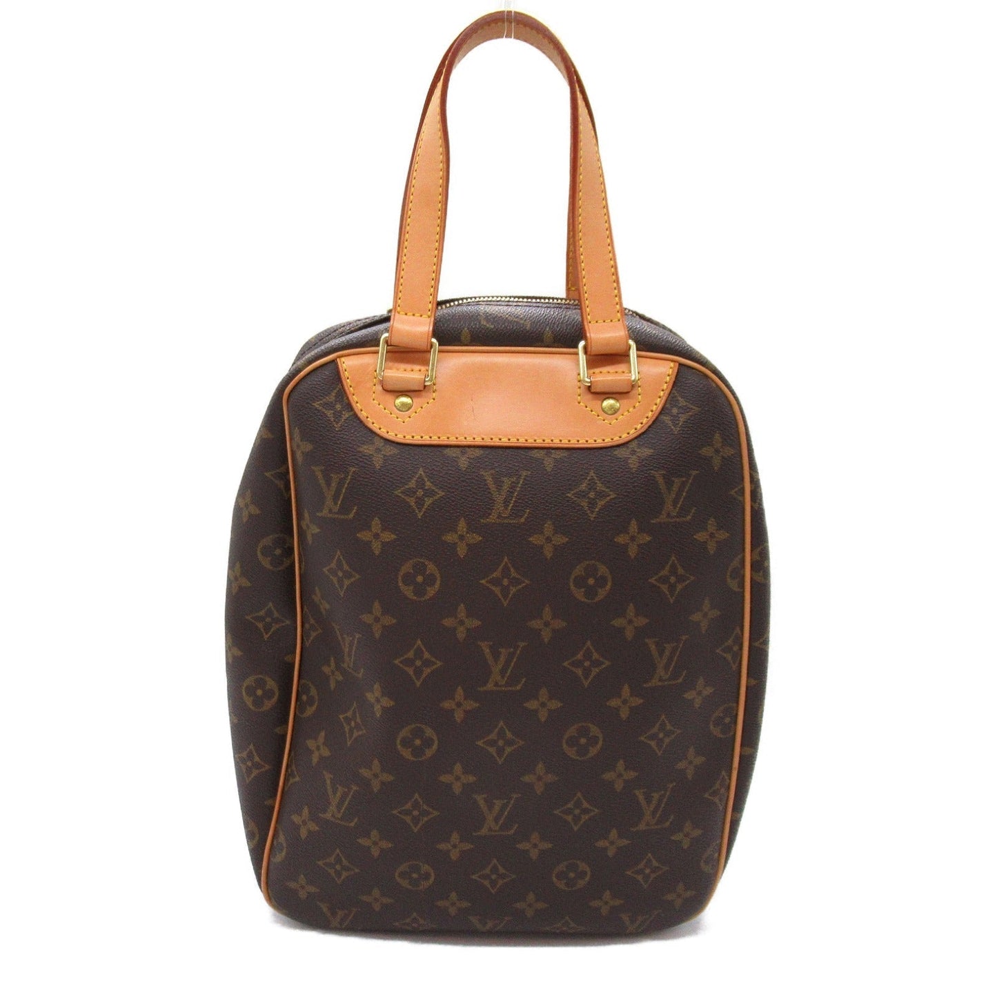 Louis Vuitton Exercise Handbag Handbag PVC ted Canvas Monogram  Brown M41450
