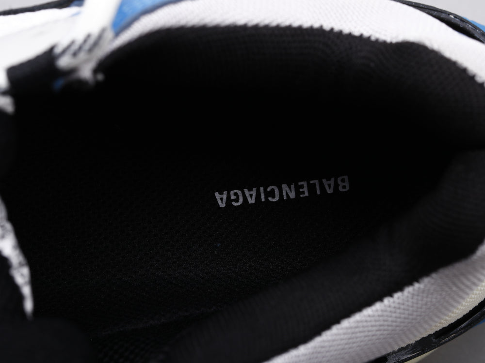 GLM - Bla Triple S Black And White Blue Sneaker