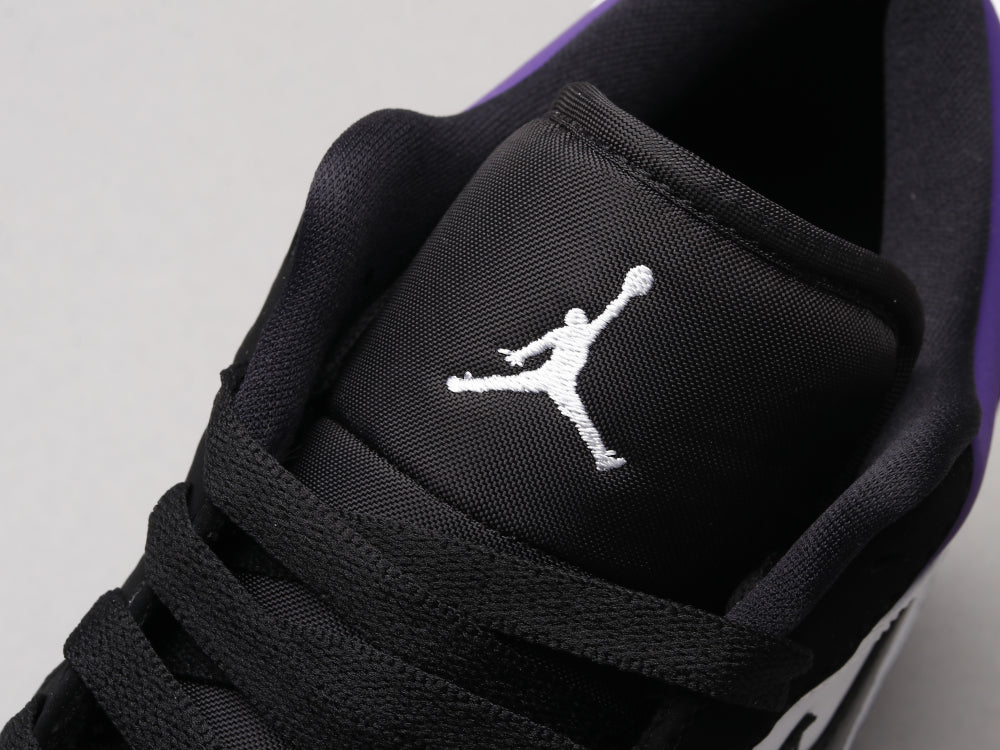 GLM - AJ1 black and purple toes