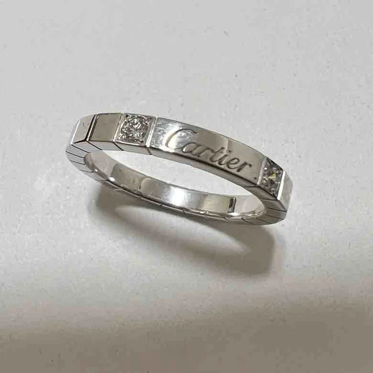 Cartier K18WG Ring US8.75