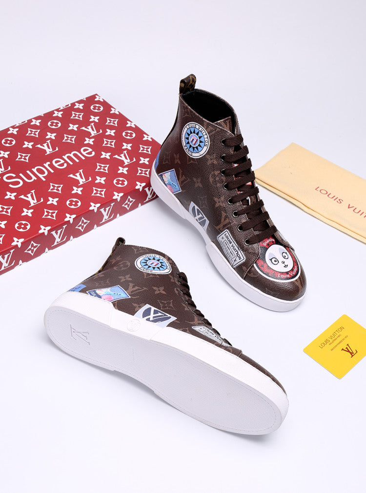 GLM - LUV Stellar Trainer Boot Brown Sneaker