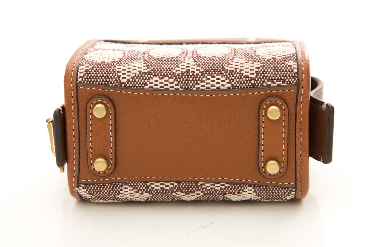 Coach Brown Mini Cross-Body