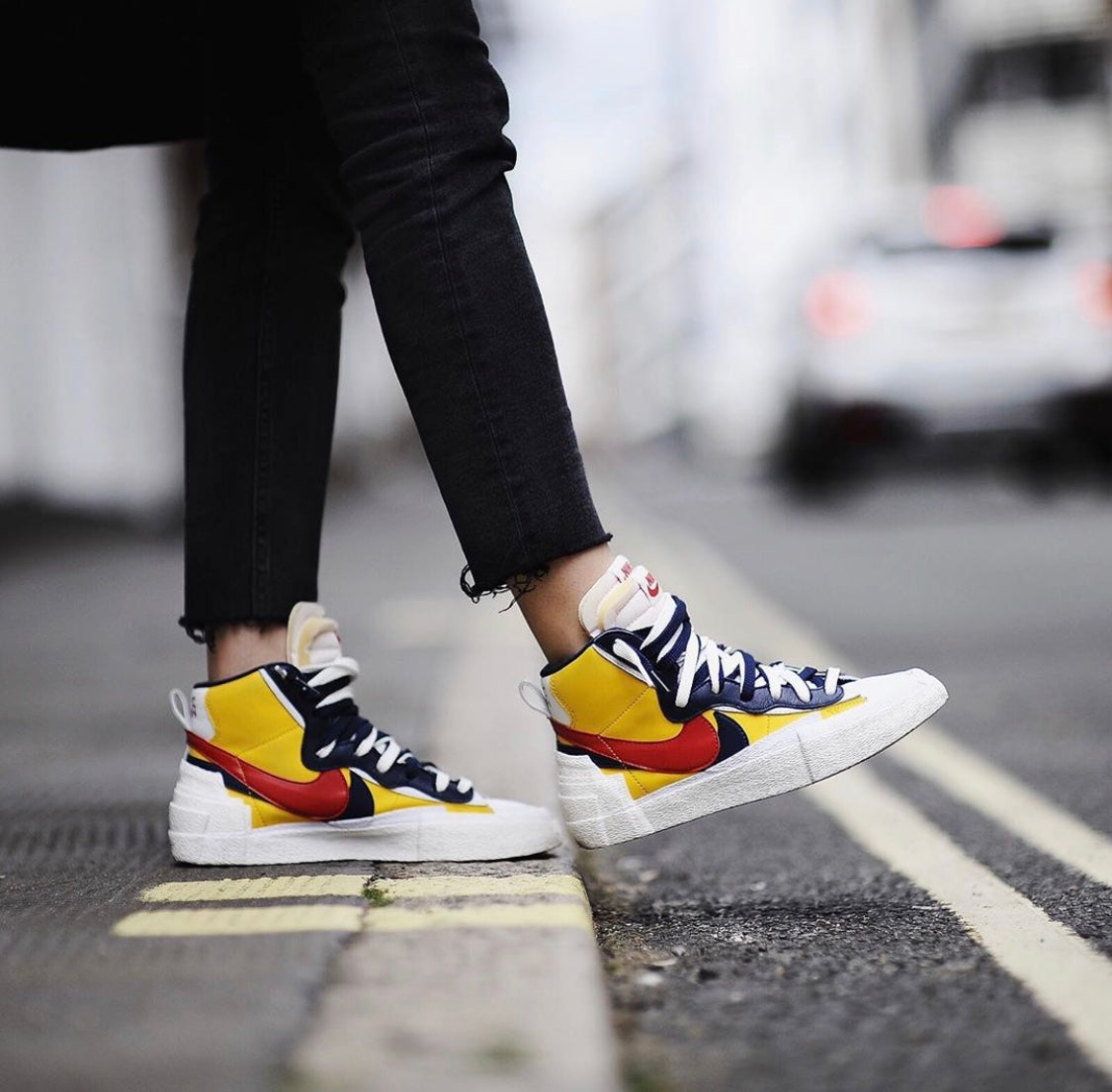 GLM - NKE Blazer Yellow Red