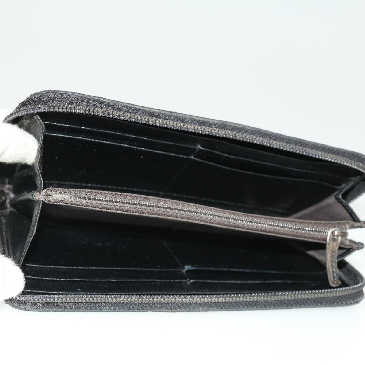 FENDI Bug Zucca Canvas Wallet 4Set Black Brown fm1630