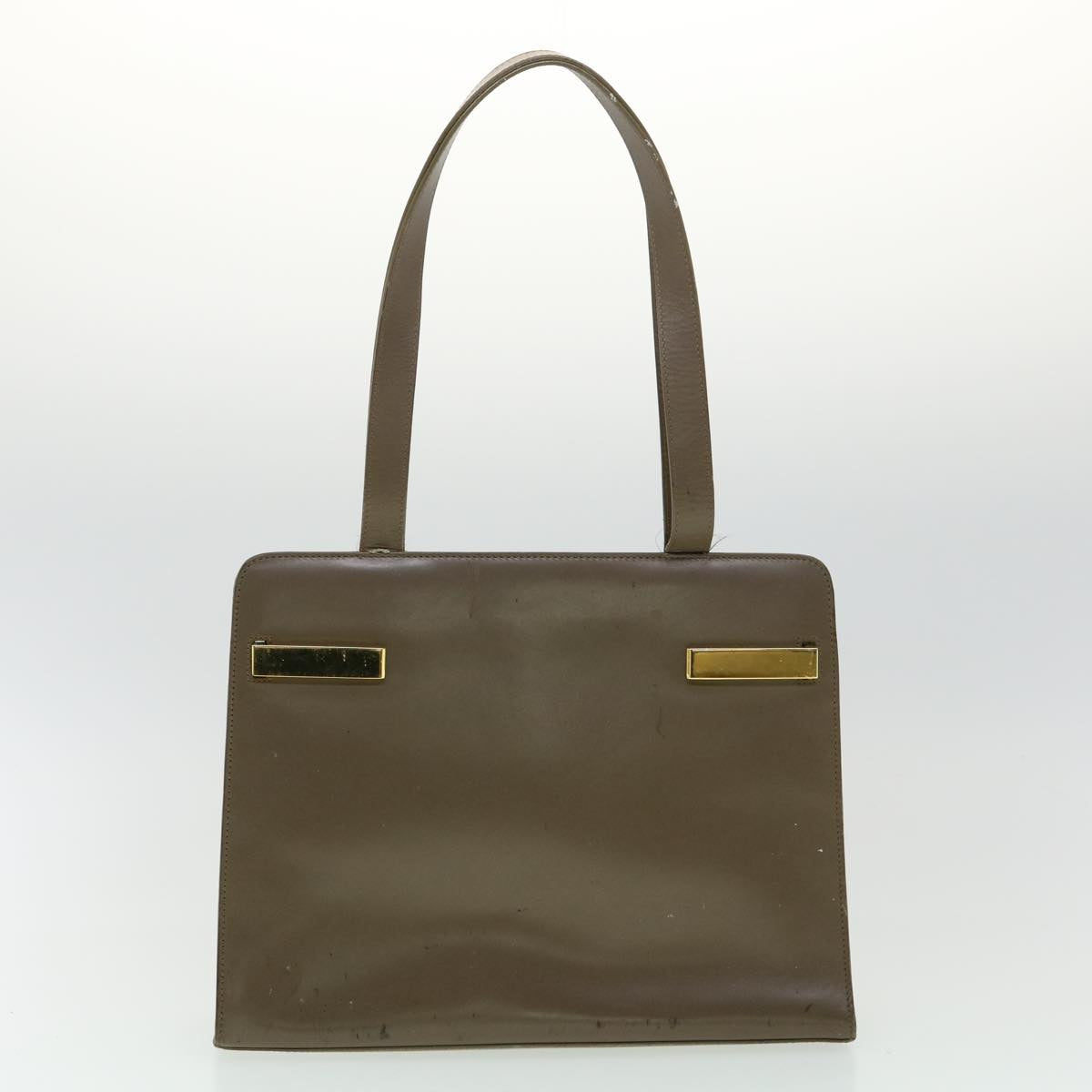 GUCCI Hand Bag Tote Bag Leather 4Set Beige Black Brown fm1720
