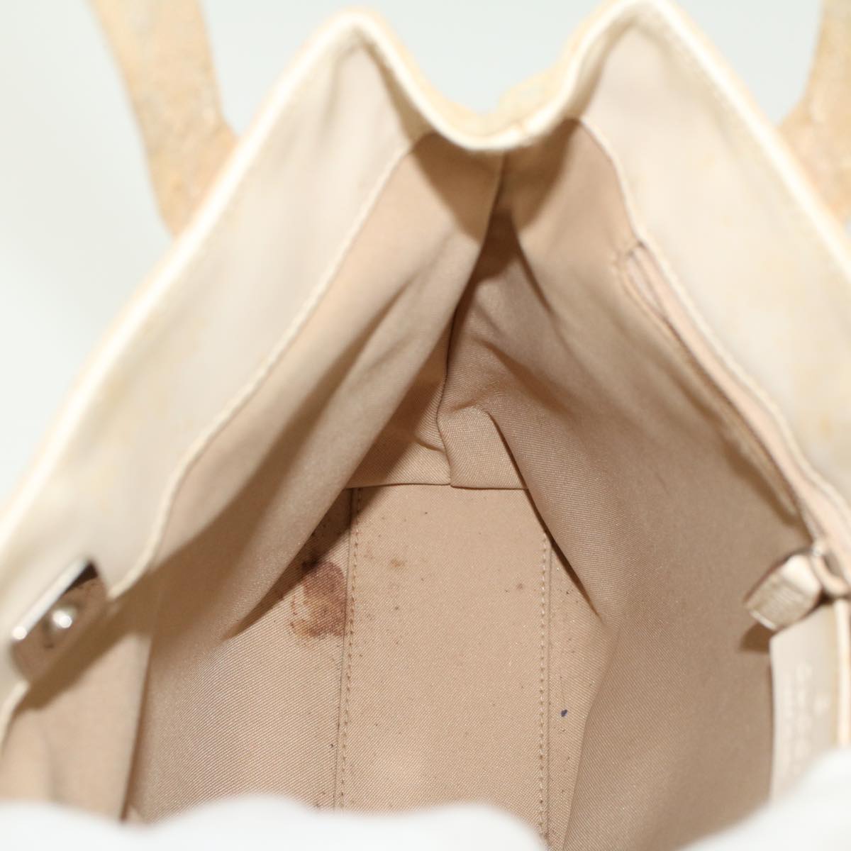 GUCCI GG Canvas Shoulder Bag Beige 002 1075 002053 fm2315