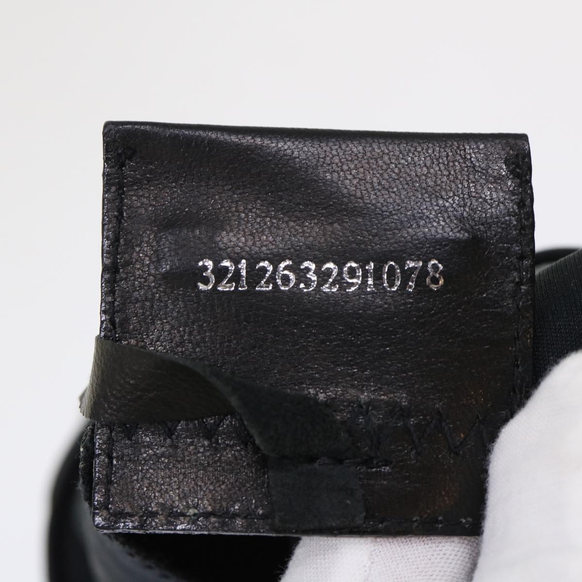 FENDI Shoulder Bag Nylon Black fm2468