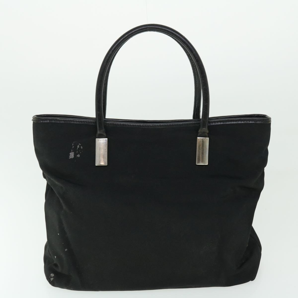 GUCCI Hand Bag Canvas 3Set Black fm2656