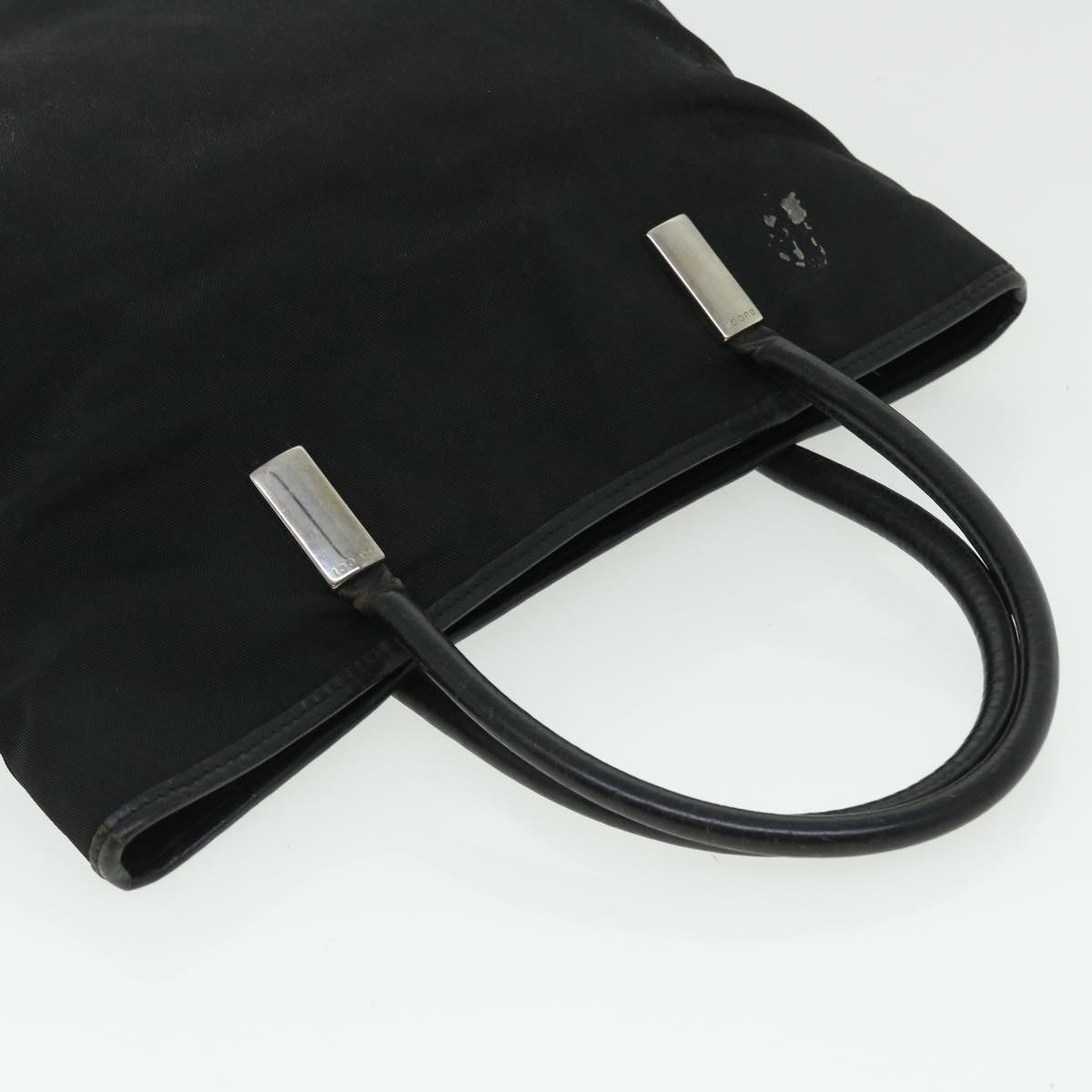 GUCCI Hand Bag Canvas 3Set Black fm2656