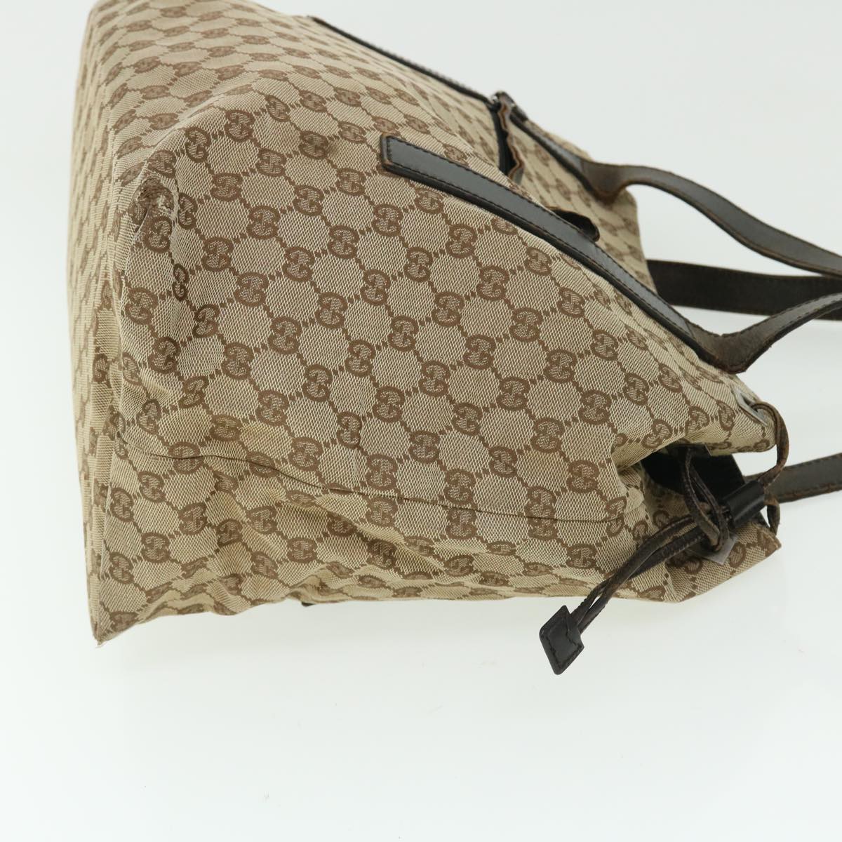 GUCCI GG Canvas Shoulder Bag 2Set Beige Brown fm2657