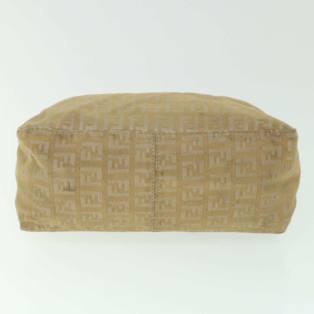 FENDI Zucchino Canvas Pouch Beige fm2756