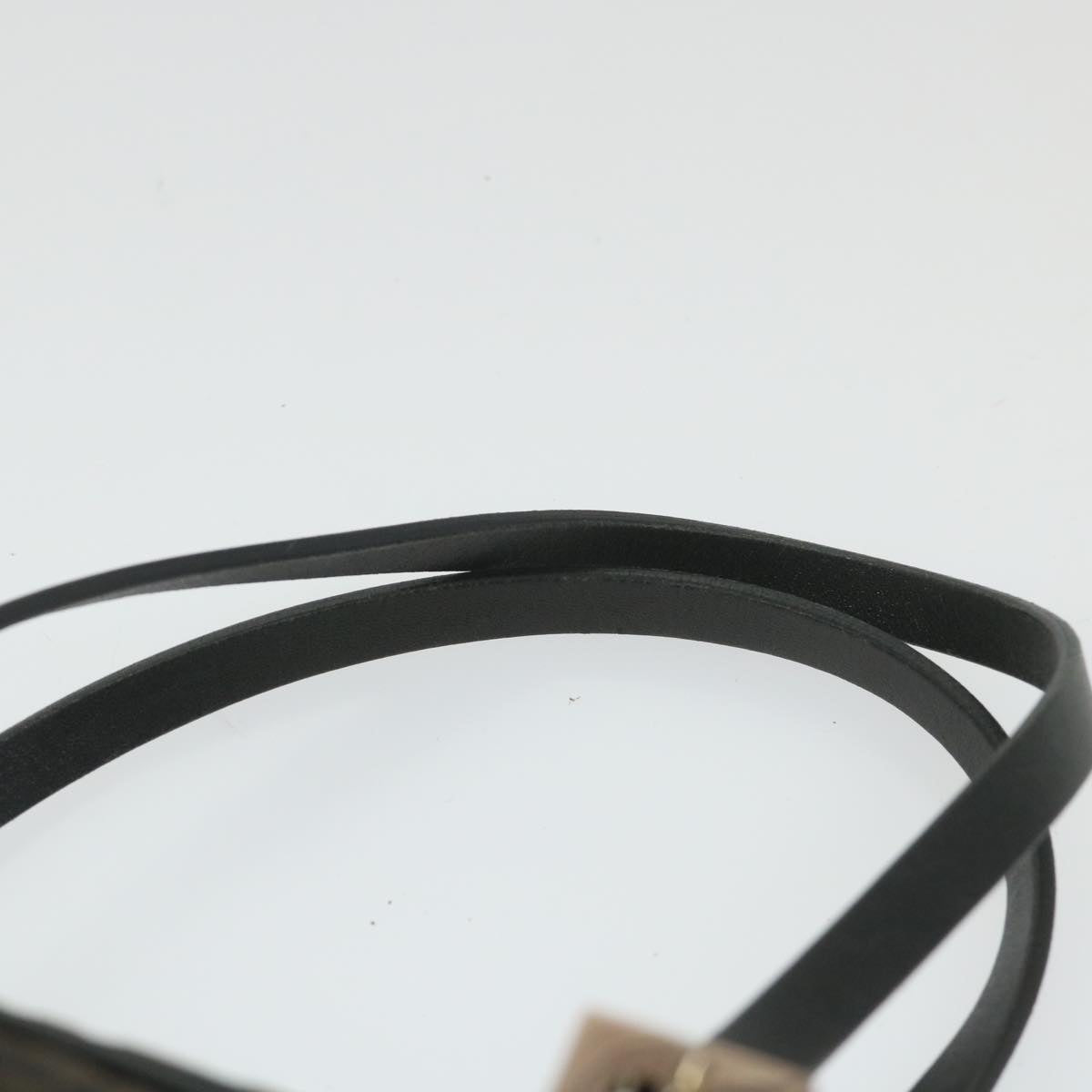 FENDI Zucchino Canvas Hand Bag Black fm2914