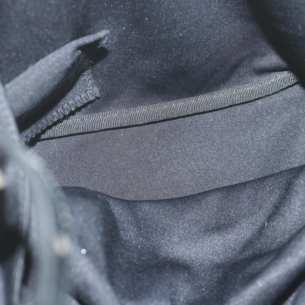 FENDI Shoulder Bag Nylon Black fm3013