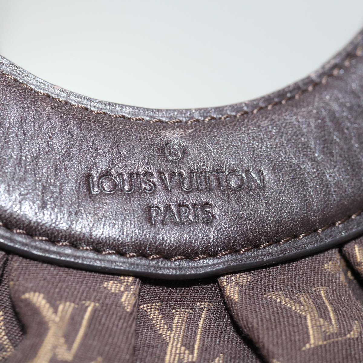 LOUIS VUITTON Monogram Idylle Fantasy Tote Bag Ebene Brown M40408 LV fm3311