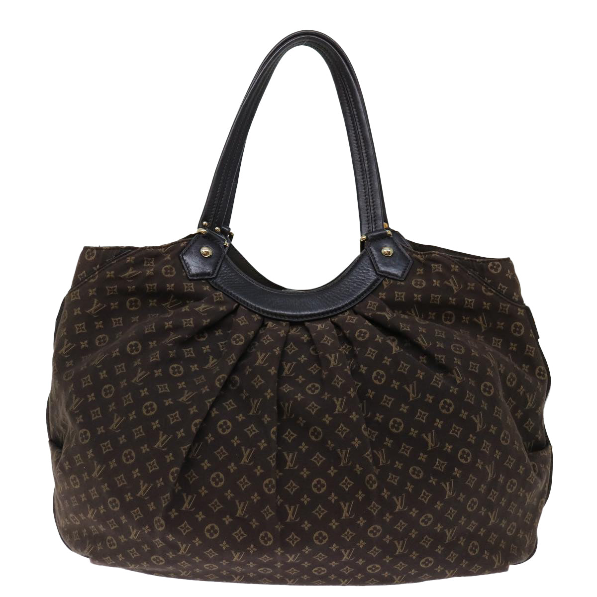 LOUIS VUITTON Monogram Idylle Fantasy Tote Bag Ebene Brown M40408 LV fm3311