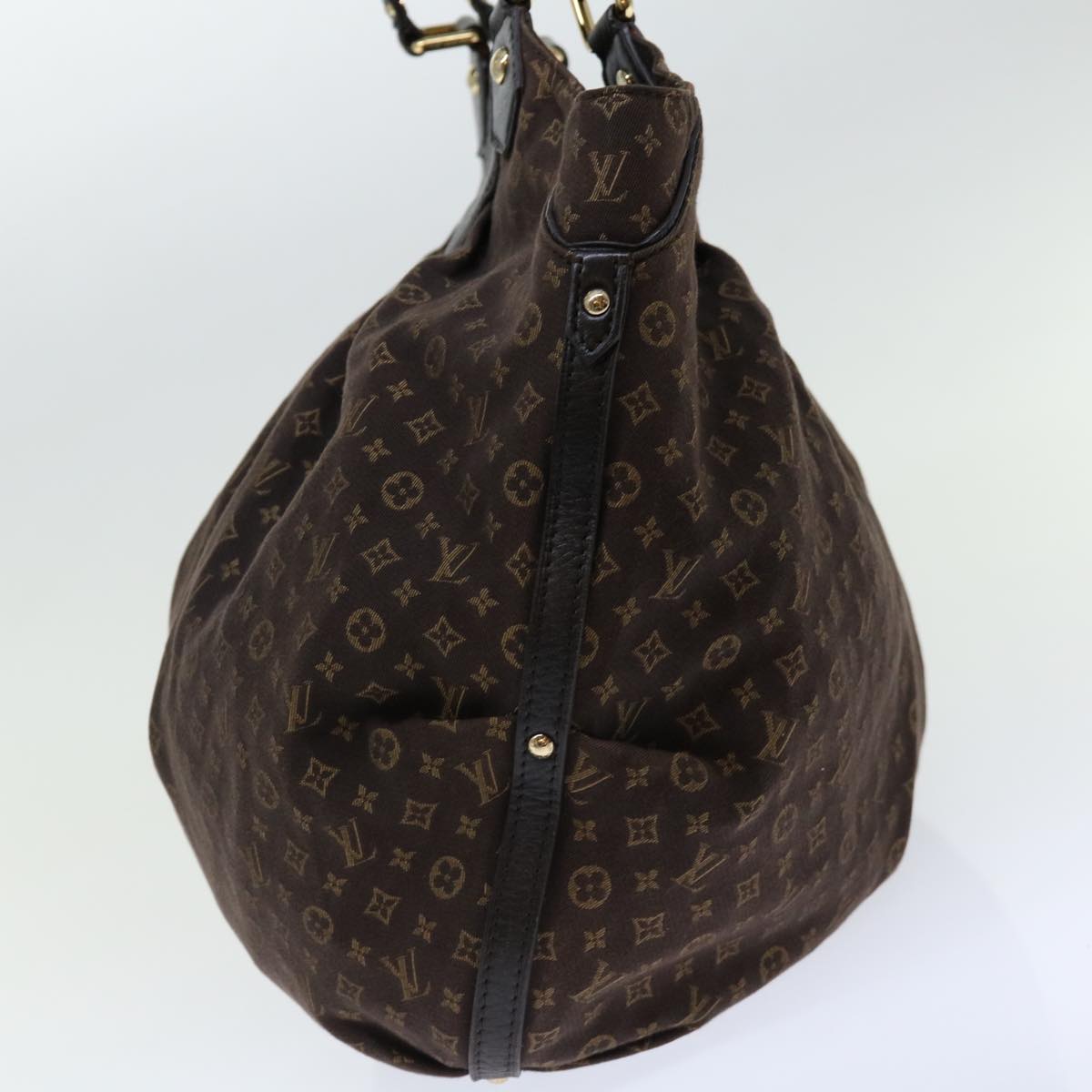 LOUIS VUITTON Monogram Idylle Fantasy Tote Bag Ebene Brown M40408 LV fm3311