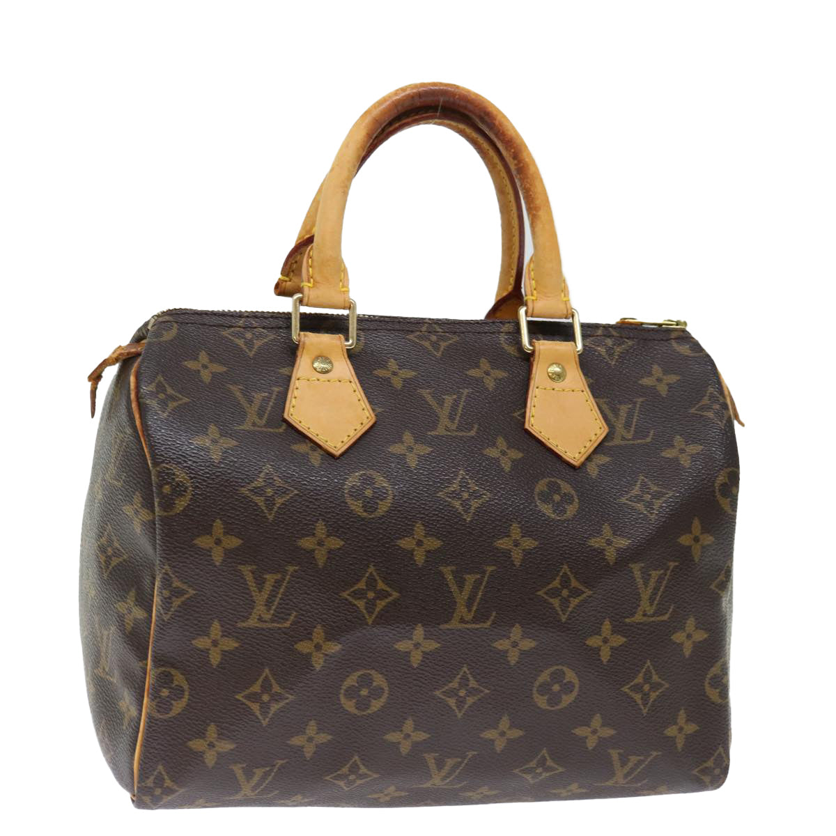 LOUIS VUITTON Monogram Speedy 25 Hand Bag M41528 LV fm3313