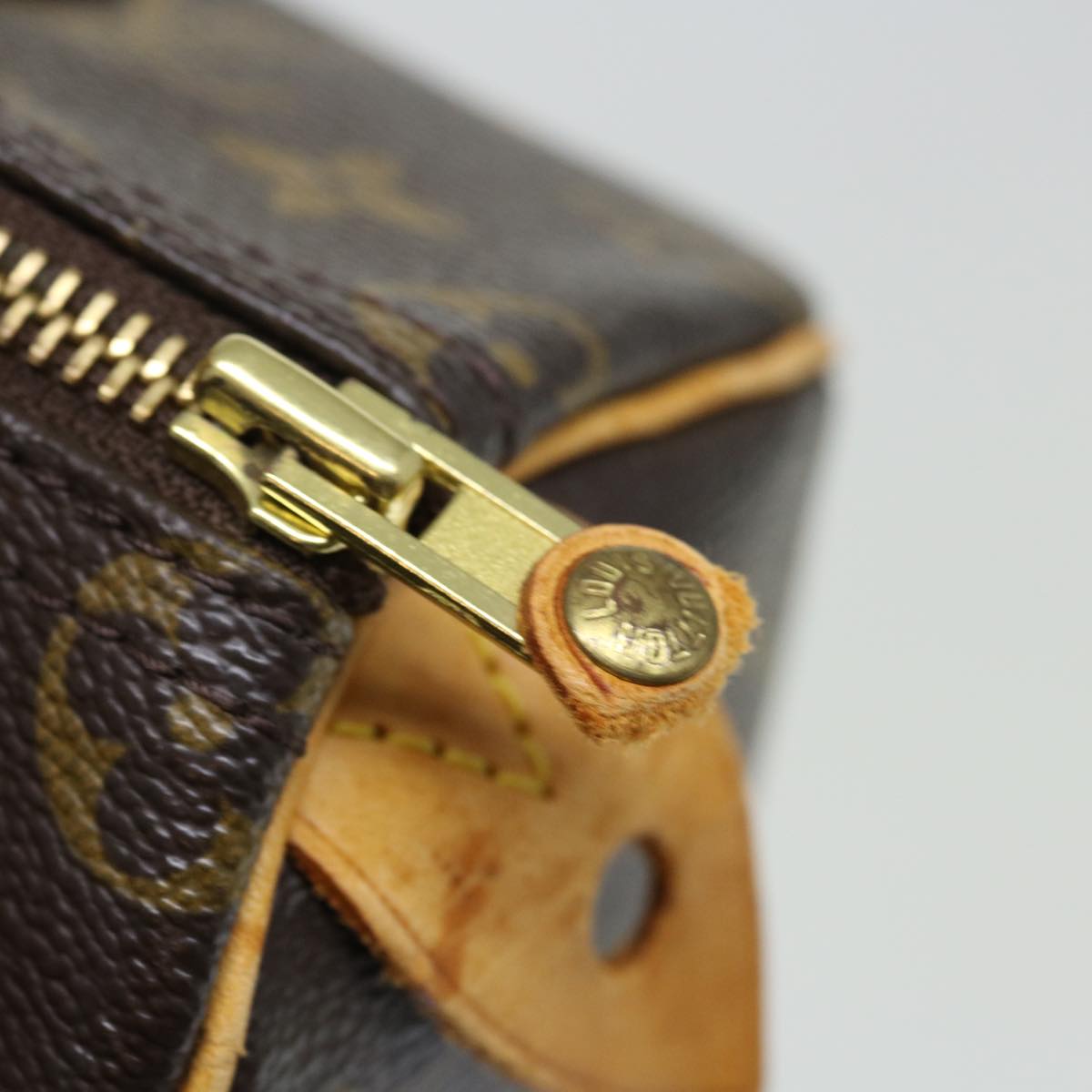 LOUIS VUITTON Monogram Speedy 25 Hand Bag M41528 LV fm3313