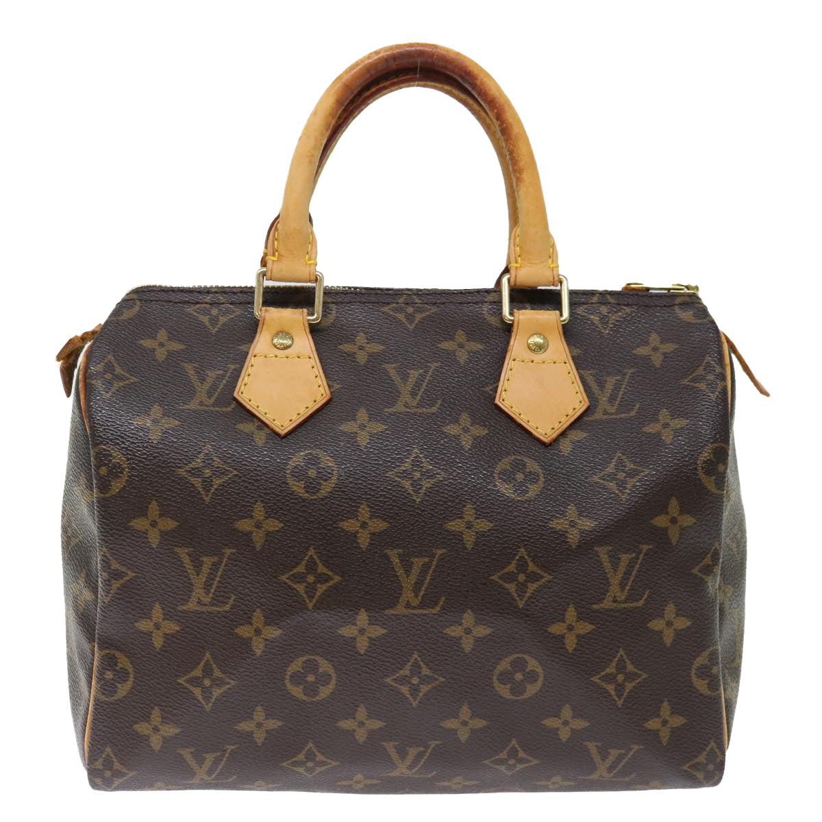 LOUIS VUITTON Monogram Speedy 25 Hand Bag M41528 LV fm3313