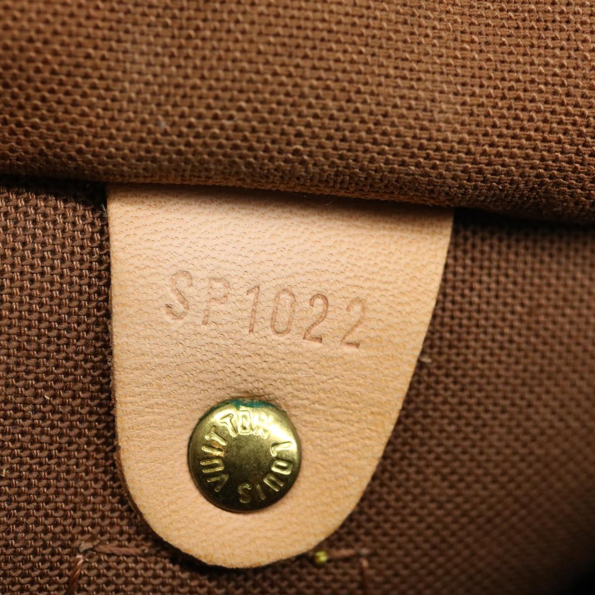 LOUIS VUITTON Monogram Speedy 25 Hand Bag M41528 LV fm3313