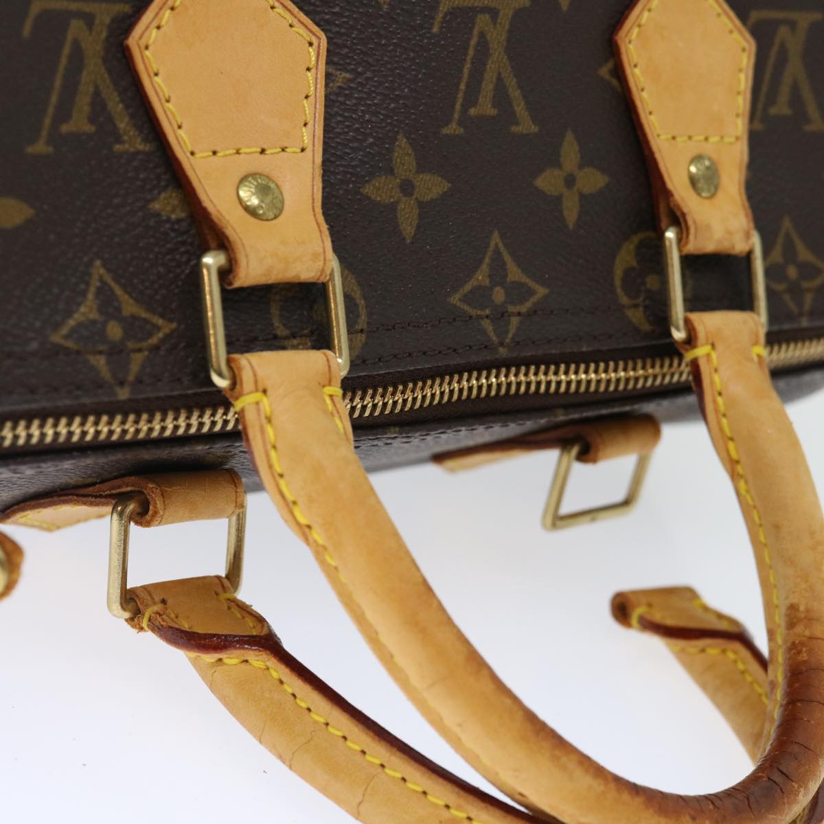 LOUIS VUITTON Monogram Speedy 25 Hand Bag M41528 LV fm3313