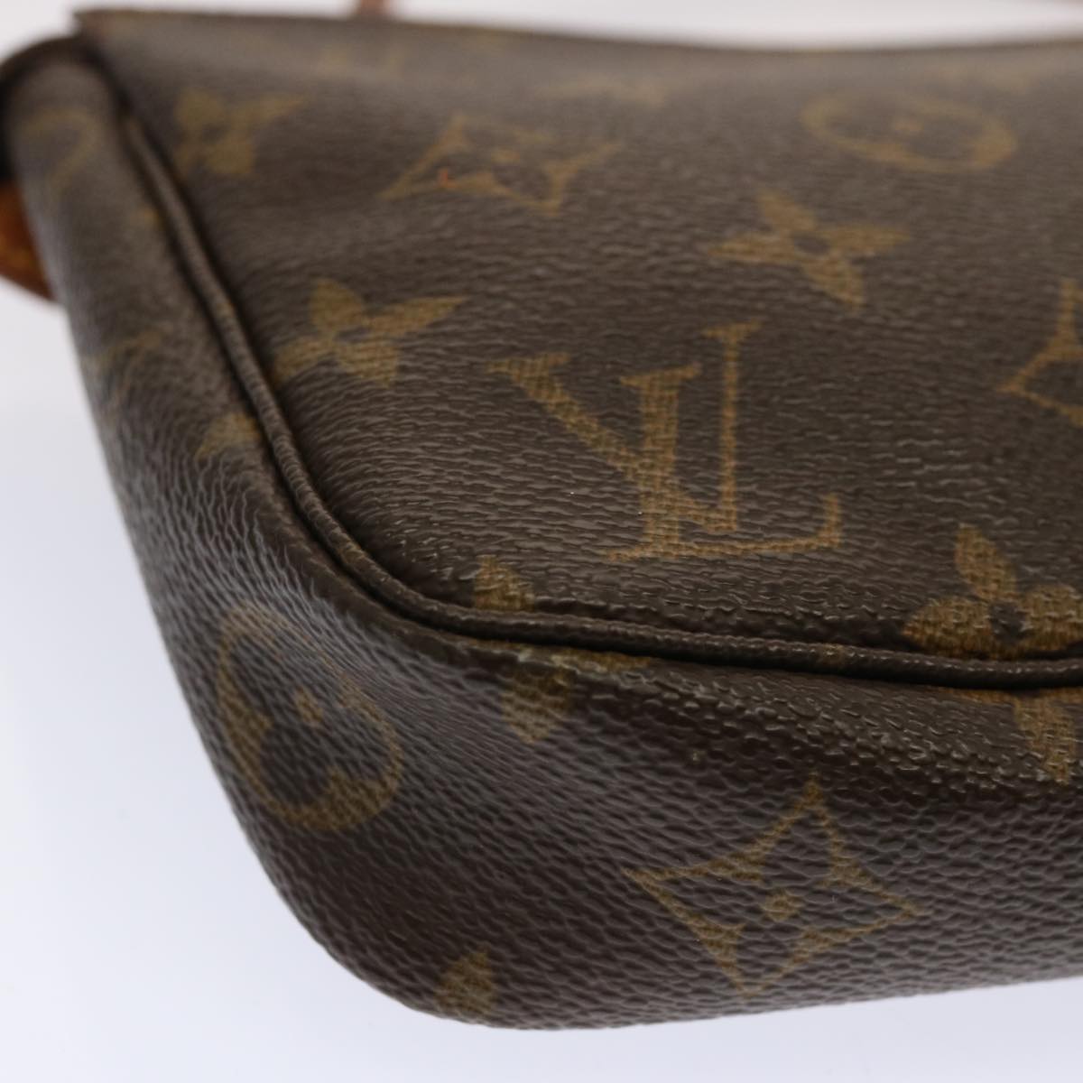 LOUIS VUITTON Monogram Pochette Accessoires Pouch M51980 LV fm3315