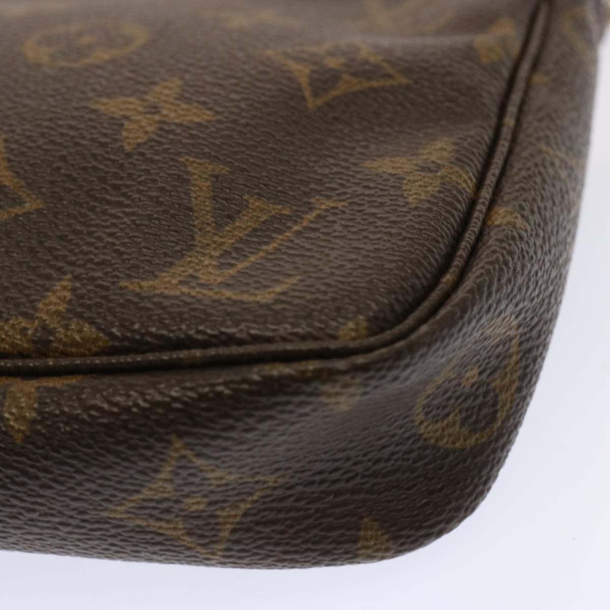 LOUIS VUITTON Monogram Pochette Accessoires Pouch M51980 LV fm3315