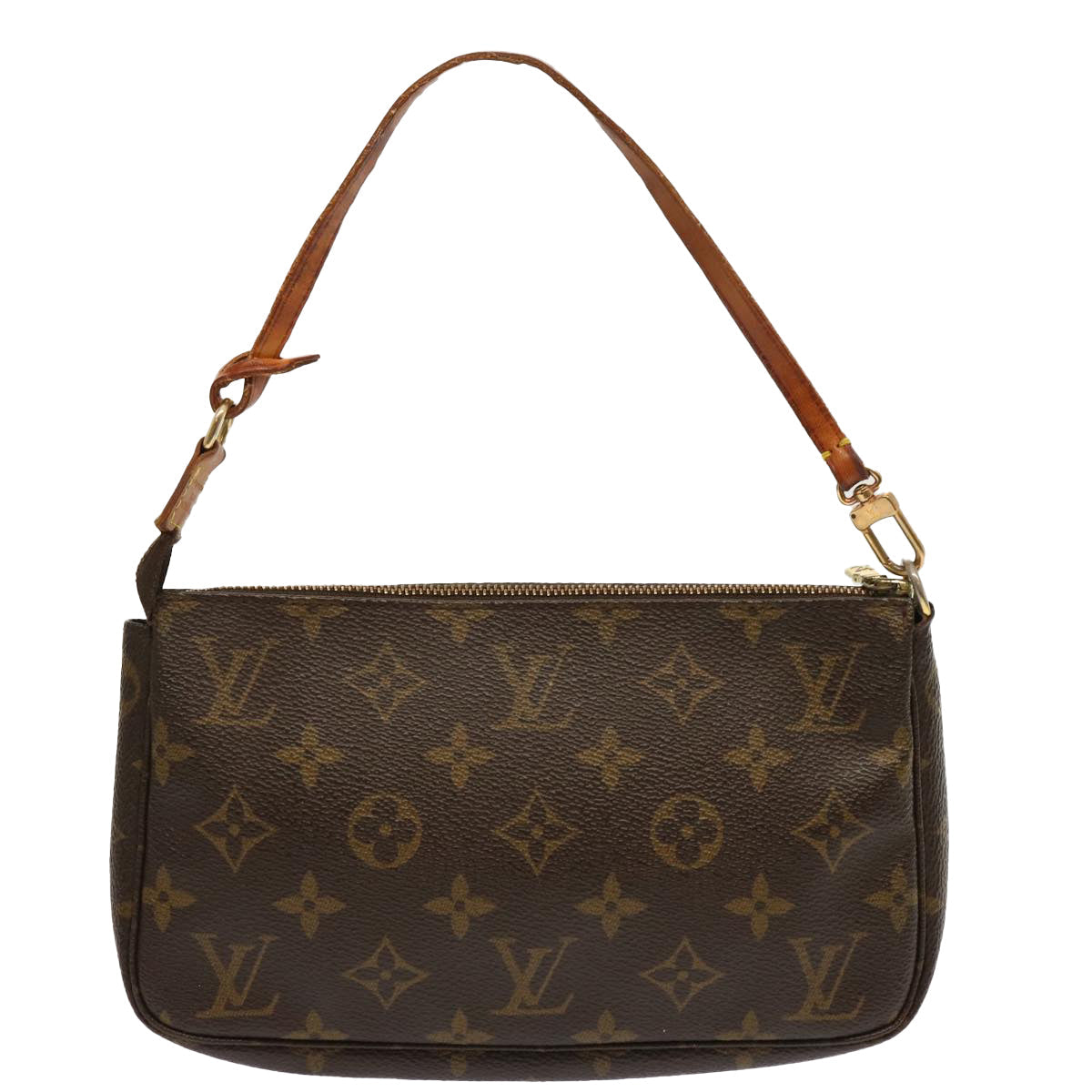 LOUIS VUITTON Monogram Pochette Accessoires Pouch M51980 LV fm3315