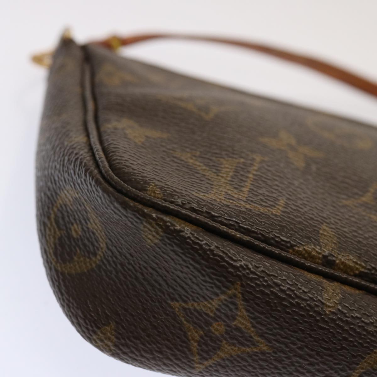 LOUIS VUITTON Monogram Pochette Accessoires Pouch M51980 LV fm3315