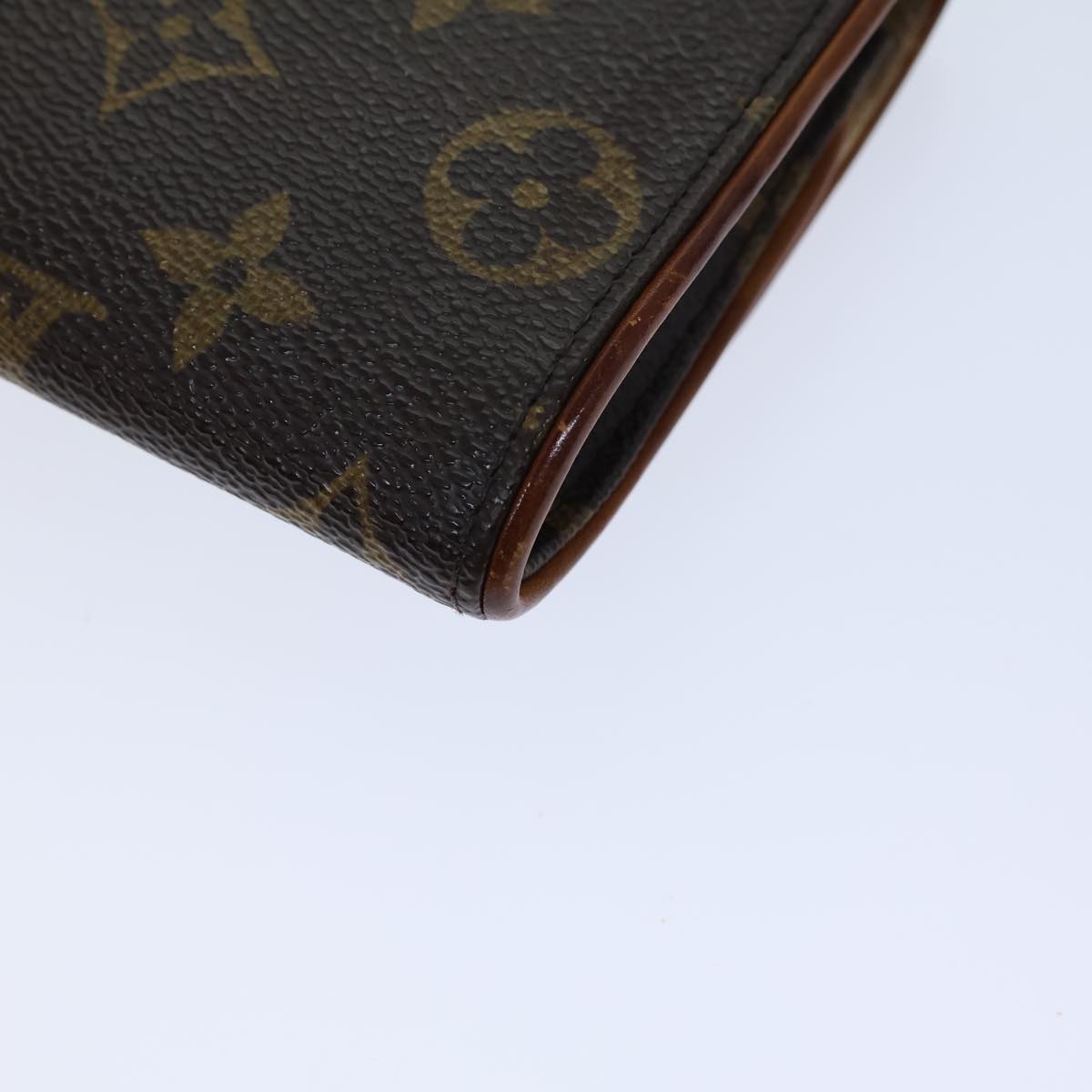 LOUIS VUITTON Monogram Pochette Twin PM Shoulder Bag M51854 LV fm3317