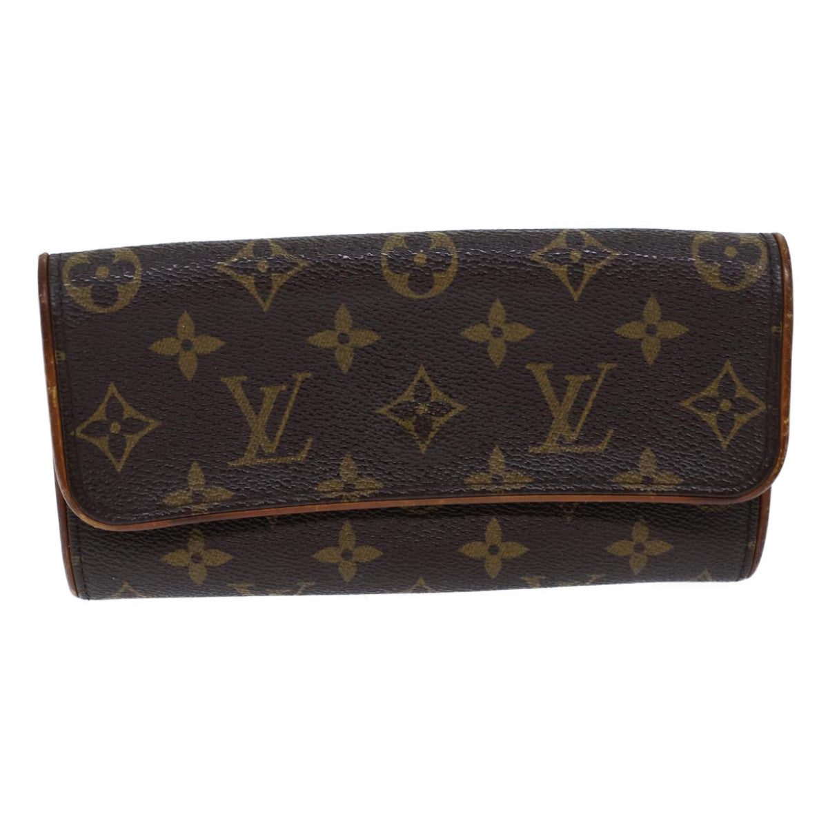 LOUIS VUITTON Monogram Pochette Twin PM Shoulder Bag M51854 LV fm3317