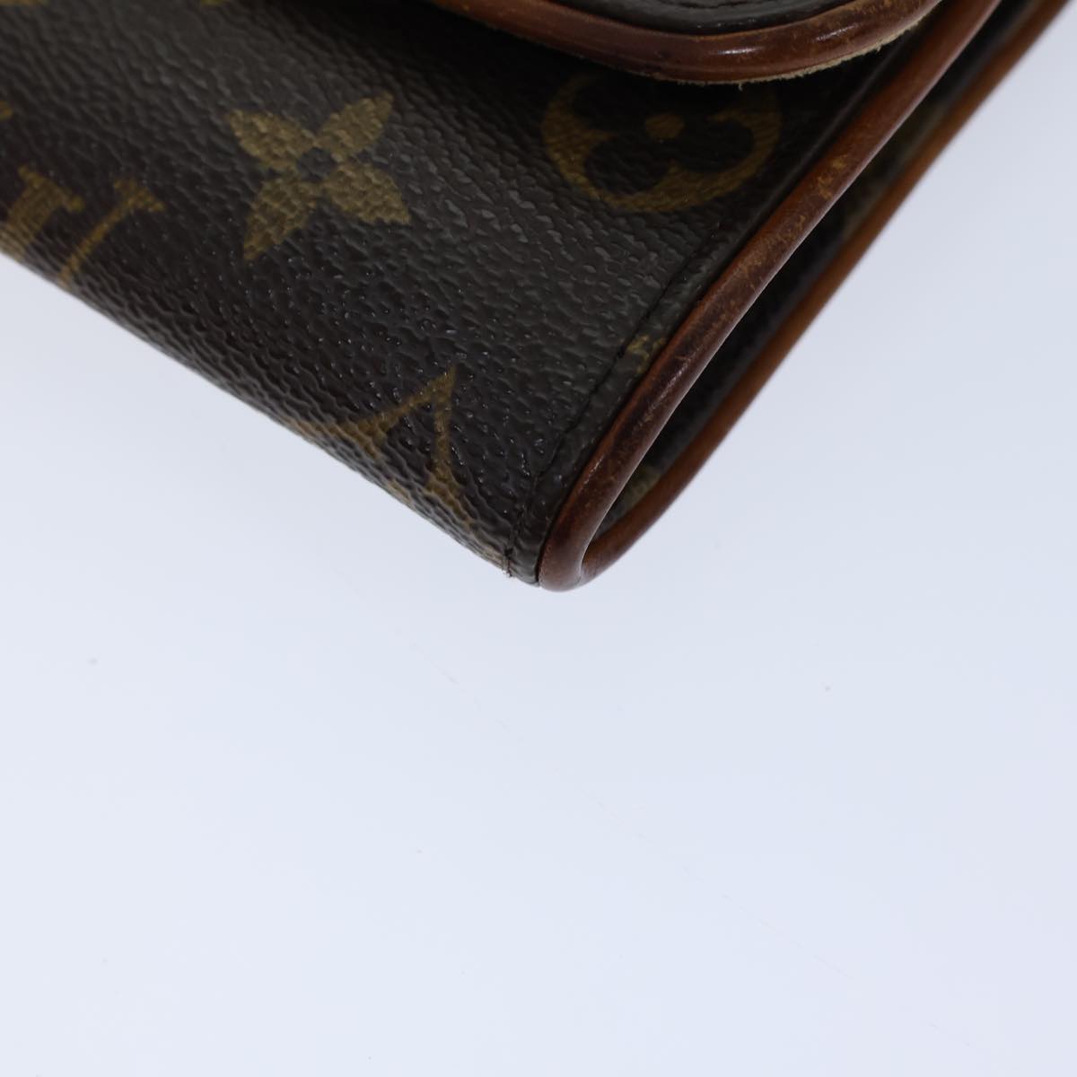 LOUIS VUITTON Monogram Pochette Twin PM Shoulder Bag M51854 LV fm3317