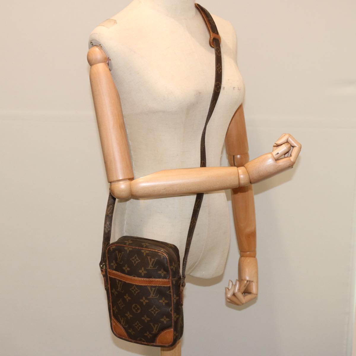 LOUIS VUITTON Monogram Danube Shoulder Bag M45266 LV fm3322