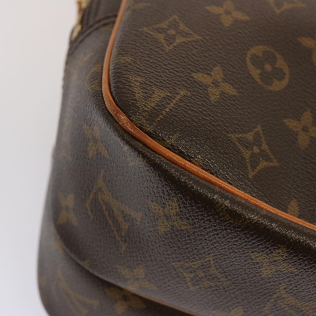 LOUIS VUITTON Monogram Reporter PM Shoulder Bag M45254 LV fm3324