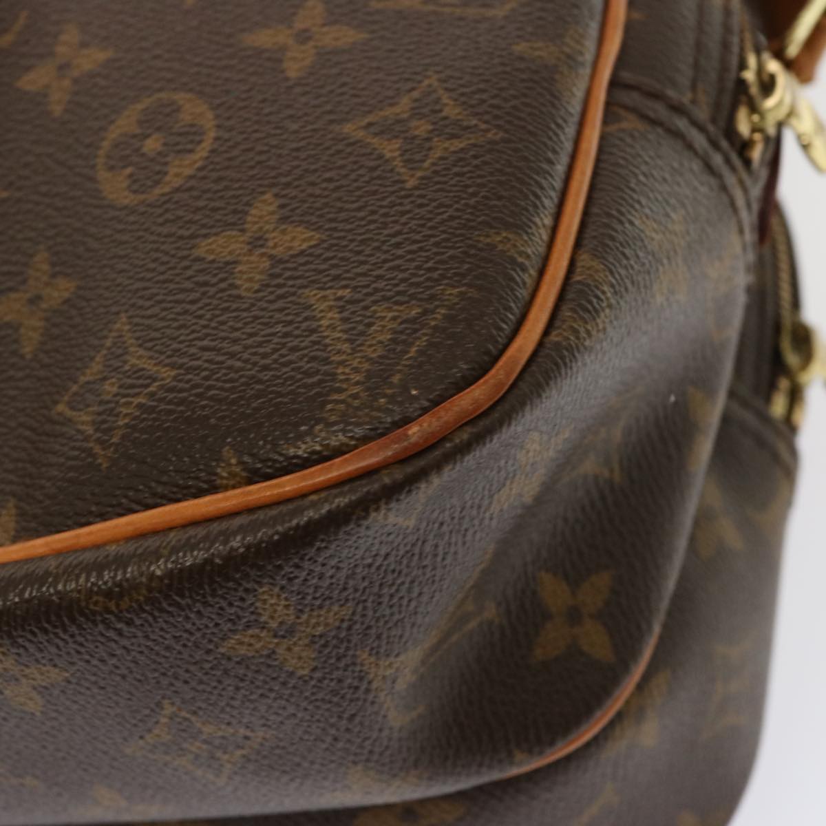 LOUIS VUITTON Monogram Reporter PM Shoulder Bag M45254 LV fm3324