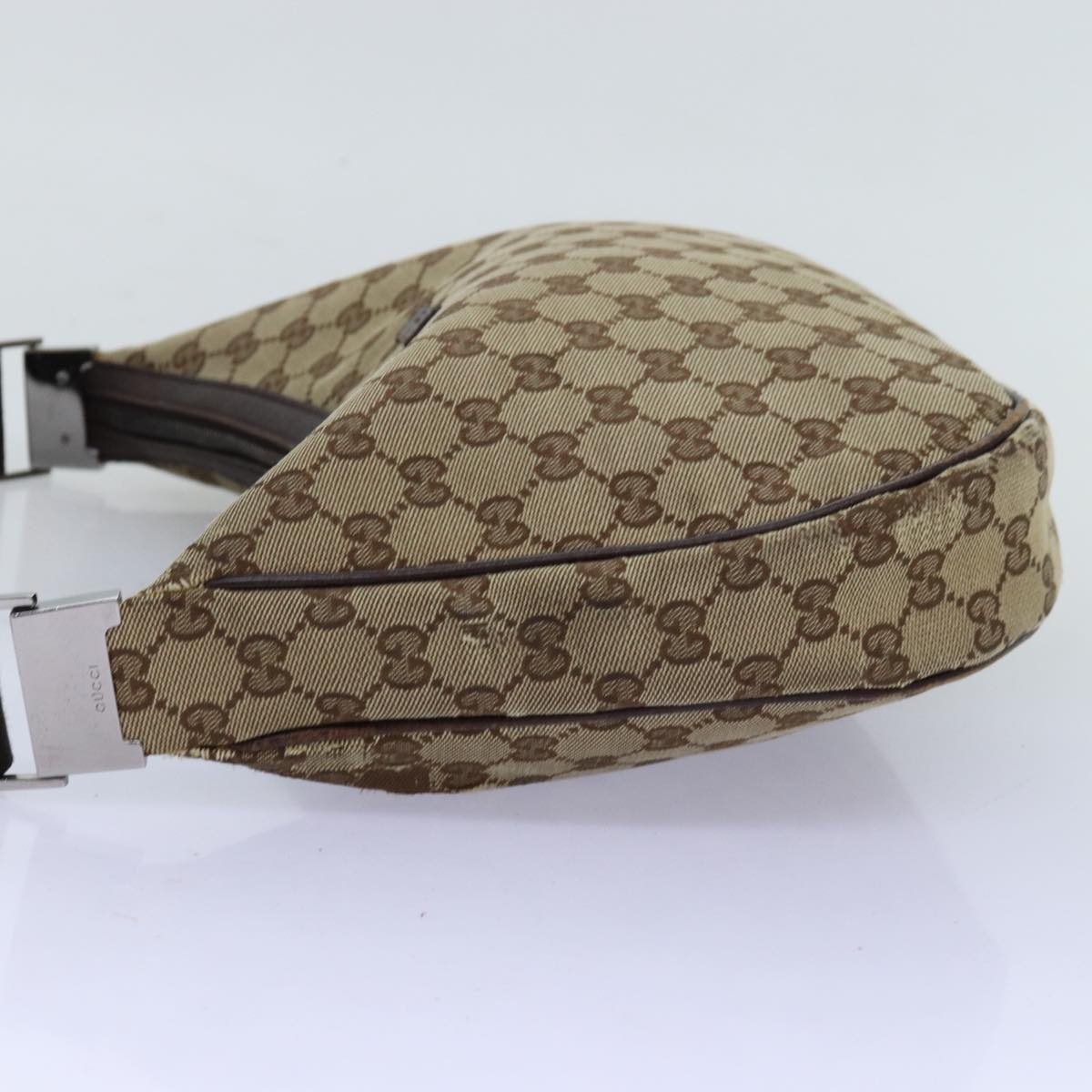 GUCCI GG Canvas Shoulder Bag Beige 122790 fm3429